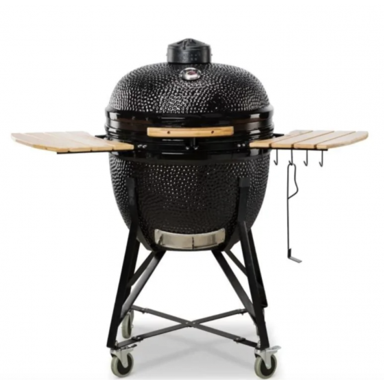 Grill ceramiczny Kamado Bono GRANDE Czarny